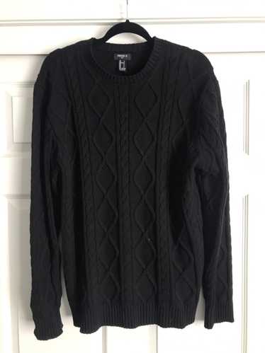 Forever 21 Vintage Black Knit Sweater