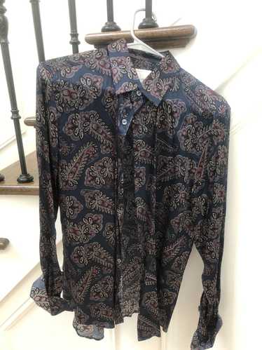 Topman Silk paisley shirt