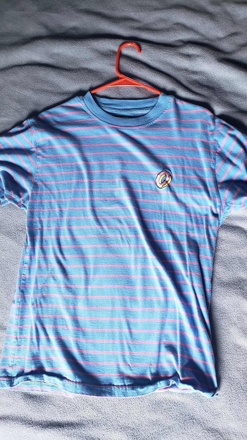 Odd Future Striped Odd Future Donut T-Shirt - image 1