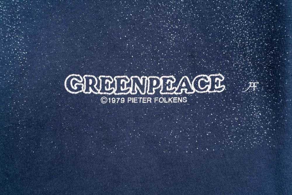 Vintage greenpeace vintage shirt - image 2
