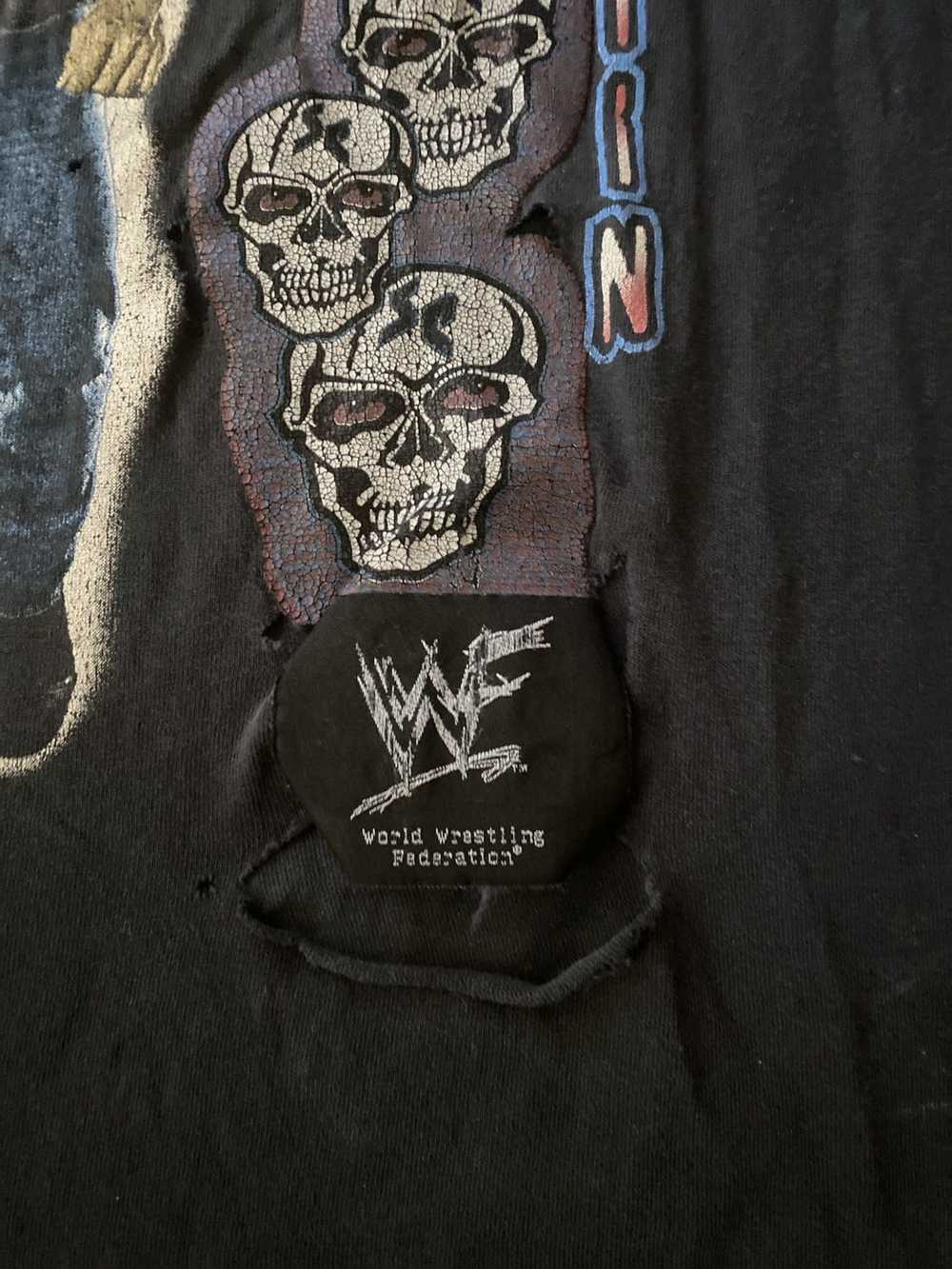 Anvil × Vintage × Wwf Distressed and patched Ston… - image 3