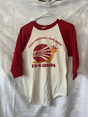 Vintage Continental Airlines Basball tee
