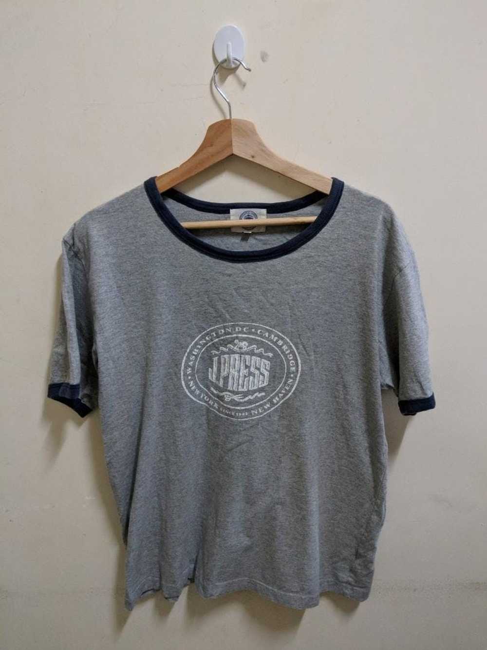 J. Press Vintage J Press New York Logo shirt size… - image 1