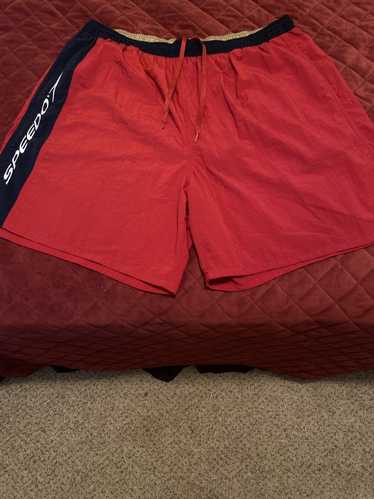 Speedo Speedo Drawstring Nylon Side Stripe Logo Sh