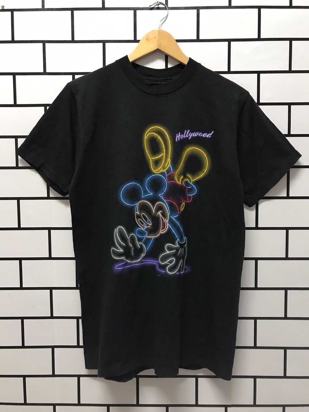 Mickey Mouse × Vintage Vintage 90’s Mickey Hollyw… - image 1