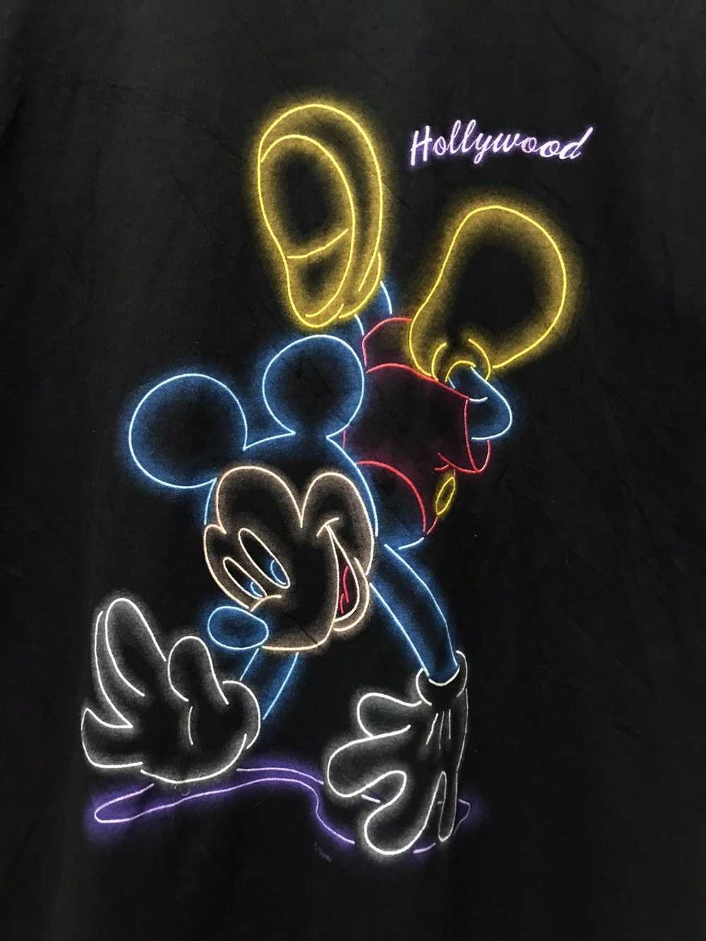 Mickey Mouse × Vintage Vintage 90’s Mickey Hollyw… - image 2