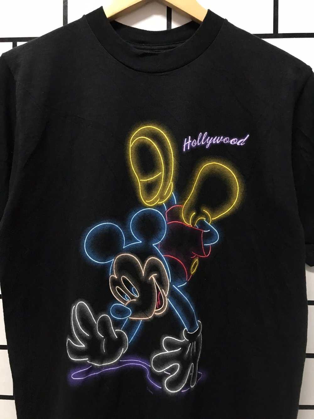 Mickey Mouse × Vintage Vintage 90’s Mickey Hollyw… - image 5