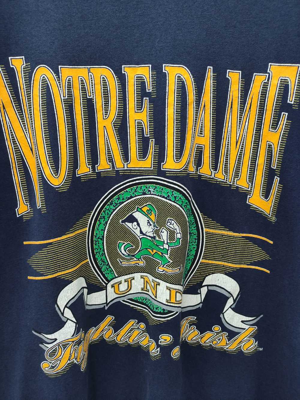 Logo 7 × Vintage VTG NOTRE DAME LOGO 7 BASEBALL T… - image 6