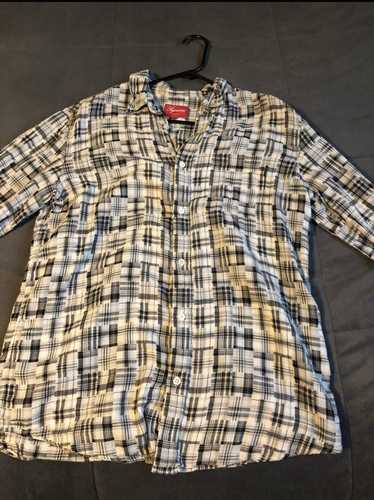 Supreme Checkered flannel supreme shirt
