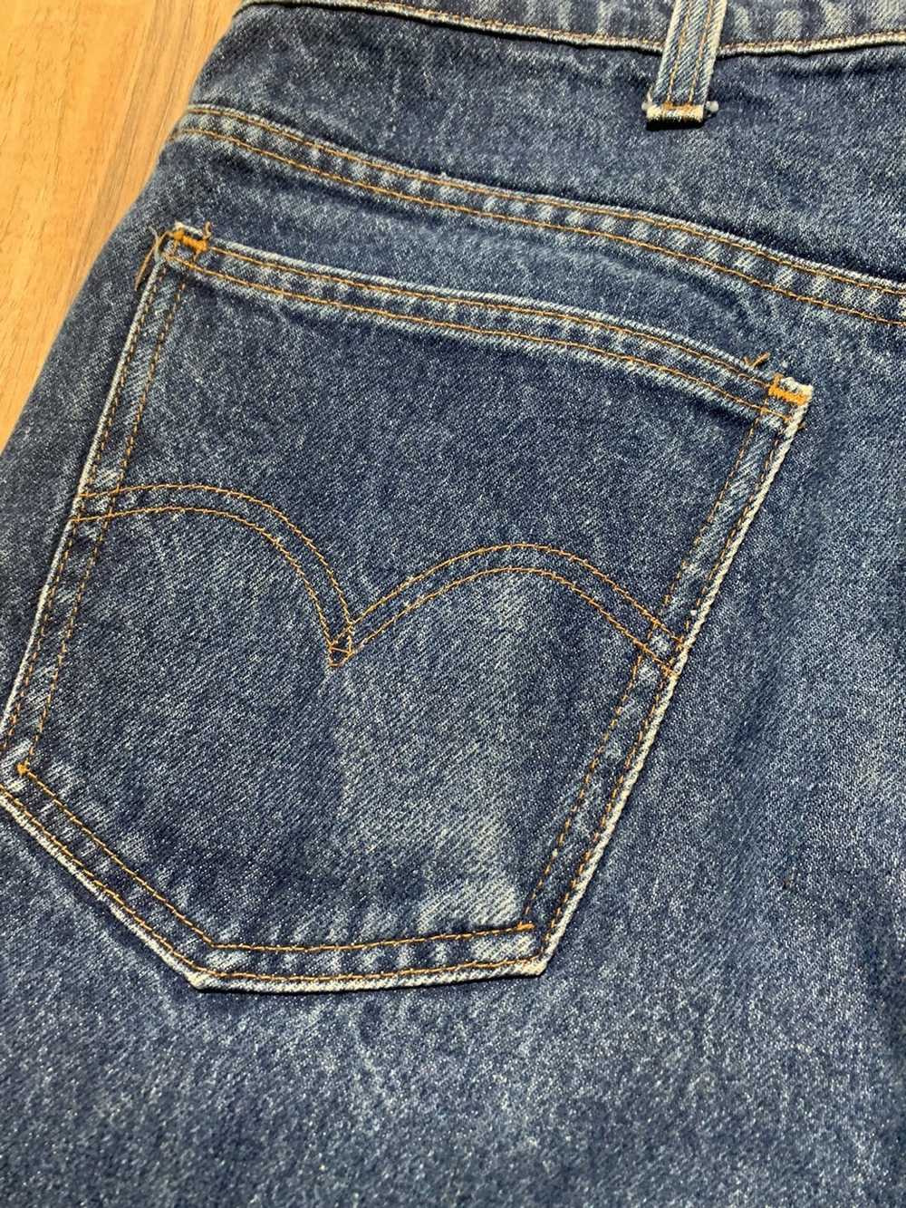 Levi's × Vintage Vintage Levi’s Jeans 520 Flared … - image 10