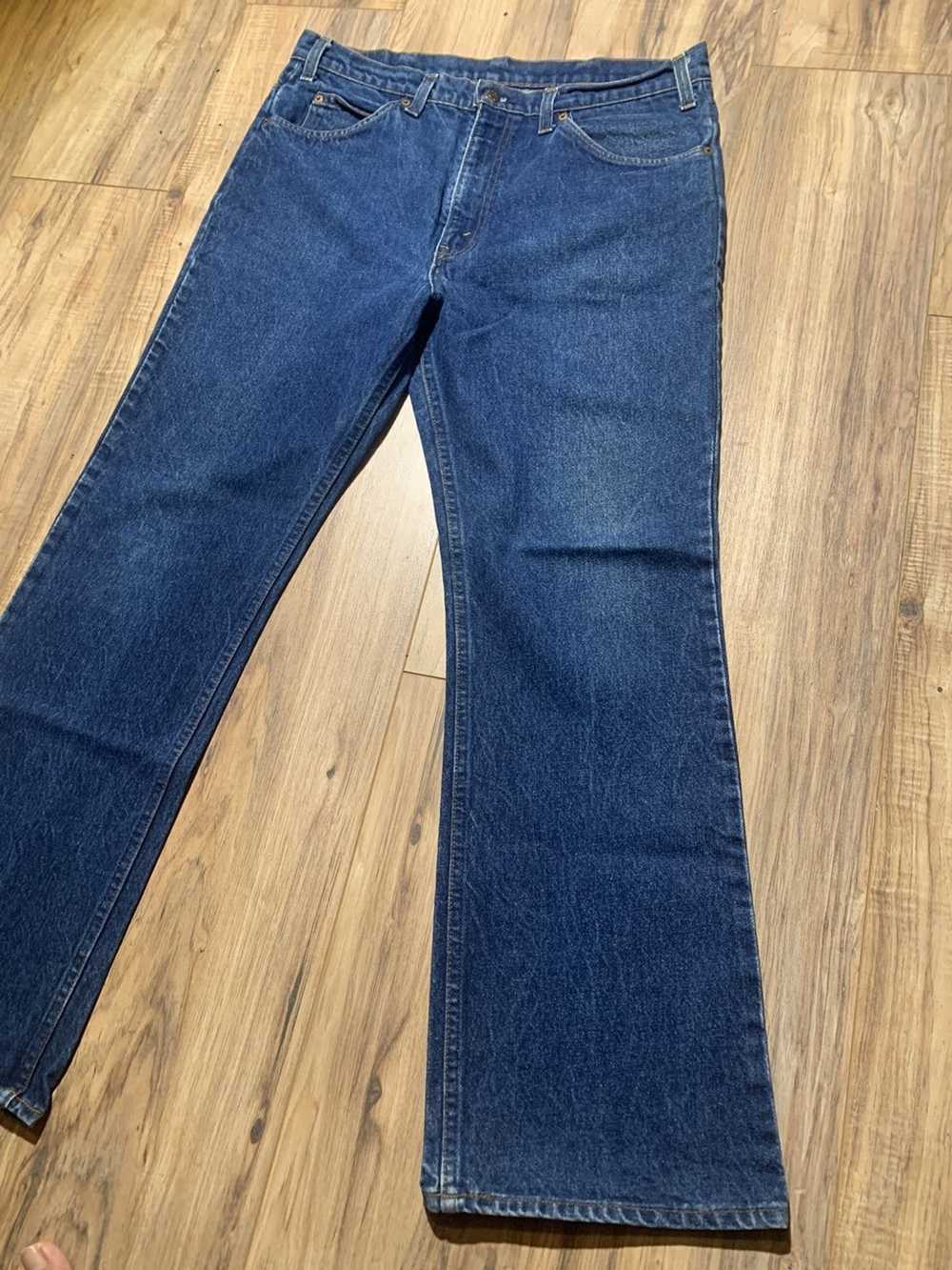 Levi's × Vintage Vintage Levi’s Jeans 520 Flared … - image 2