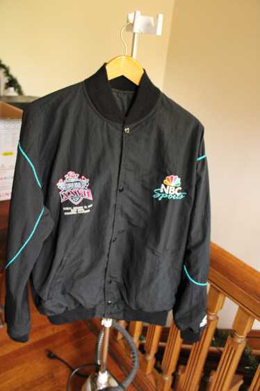 Starter Nbc sports staff jacket super bowl XXVII b