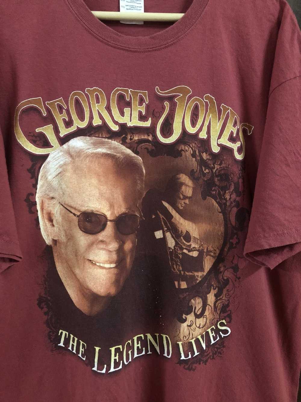 Band Tees × Tour Tee × Vintage Vintage George Jon… - image 2