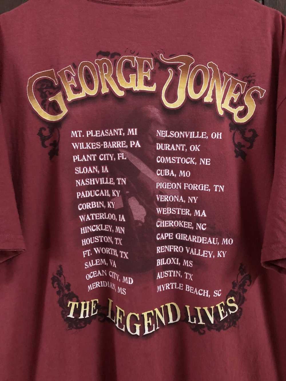 Band Tees × Tour Tee × Vintage Vintage George Jon… - image 6