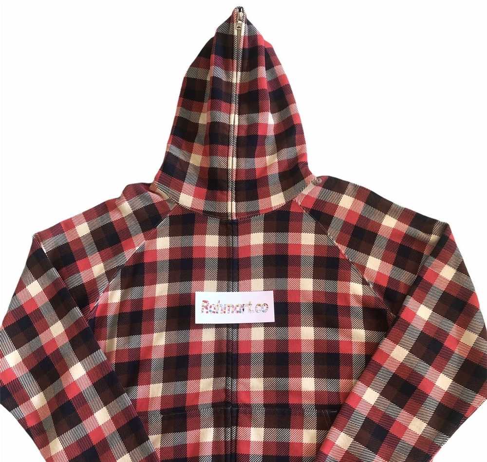 Bape Bape 2008 x Bape Plaid Full Zip Hoodie - image 2