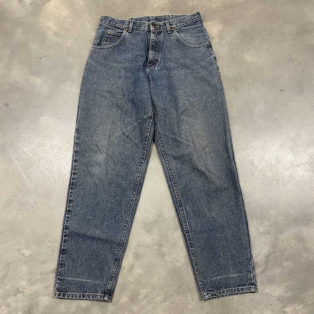 Vintage 80s Blueish/Gray Lee Rider Denim Jeans Di… - image 5