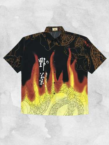 Art hawaiian shirt japanese - Gem