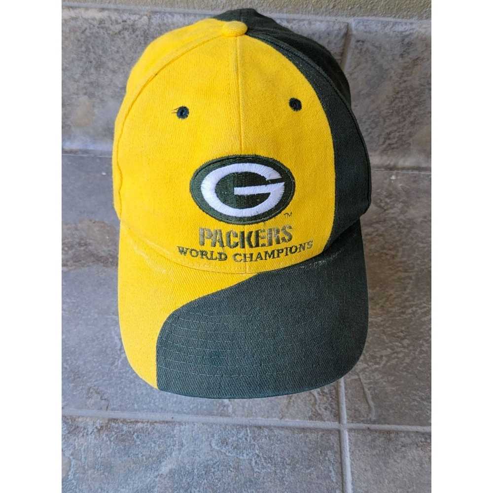 Other Vtg GreenBay Packers World Champions Hat - image 3