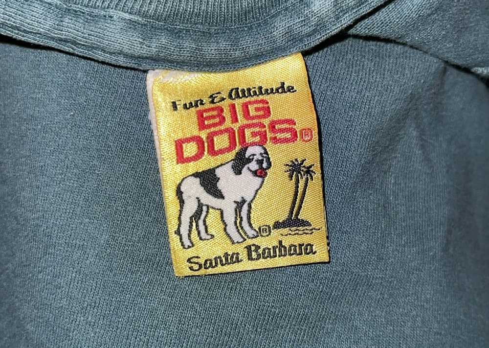 Big Dogs × Vintage Vintage big dogs T shirt Size … - image 3