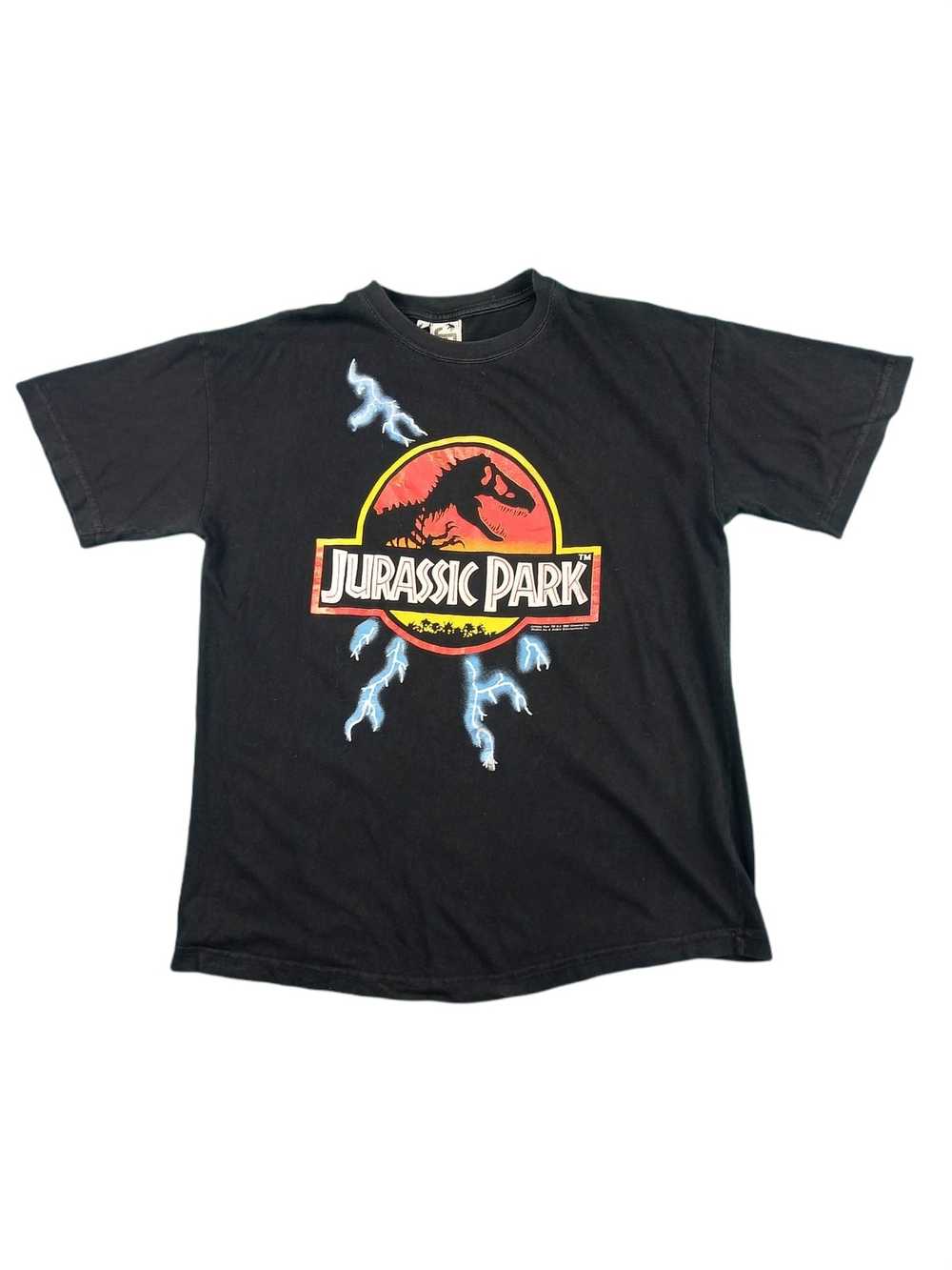 Movie × Vintage Jurassic park 1992 T shirt Tee - image 1