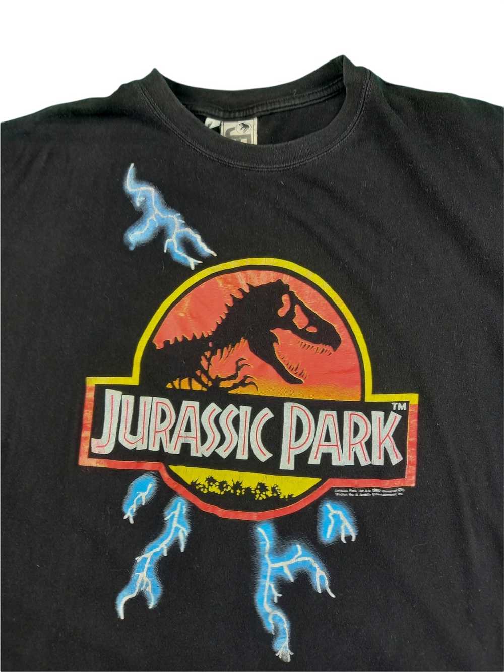 Movie × Vintage Jurassic park 1992 T shirt Tee - image 2