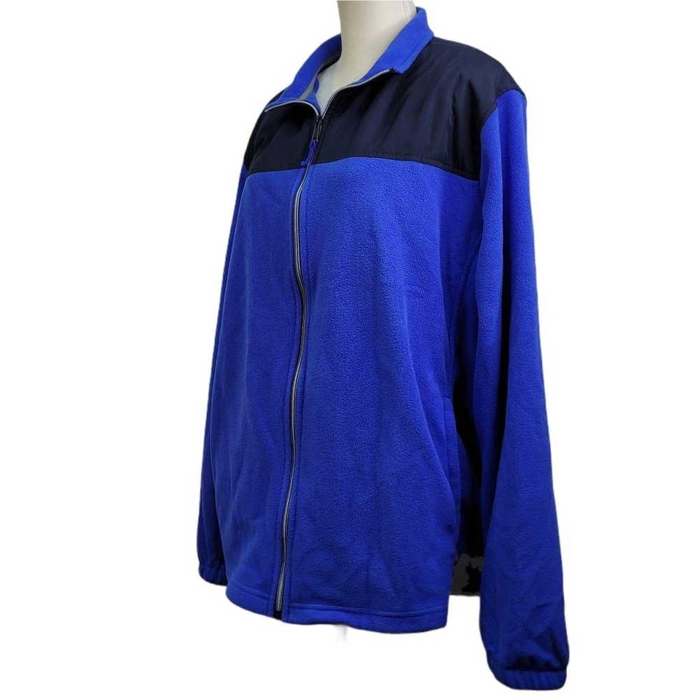 Starter Starter Men Jacket Size 2XL 50-52 Blue Fl… - image 3