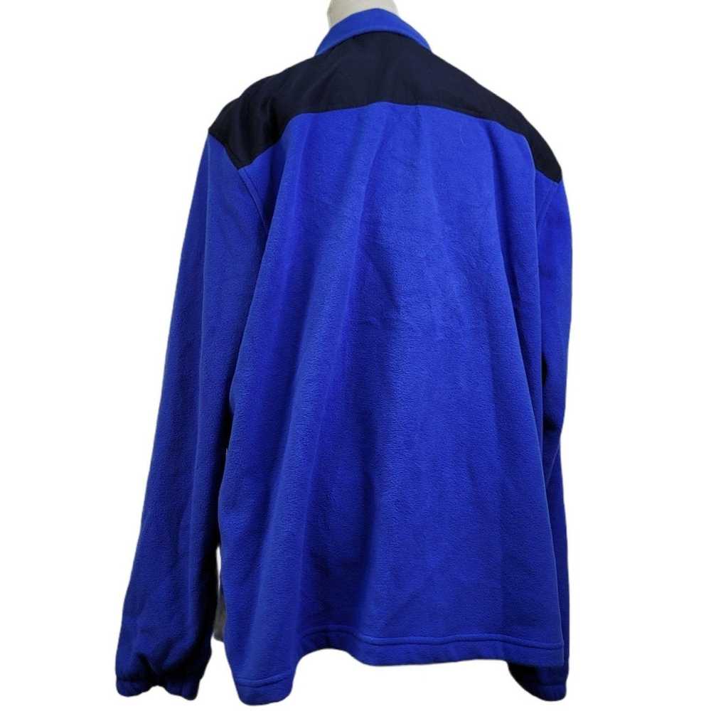 Starter Starter Men Jacket Size 2XL 50-52 Blue Fl… - image 8