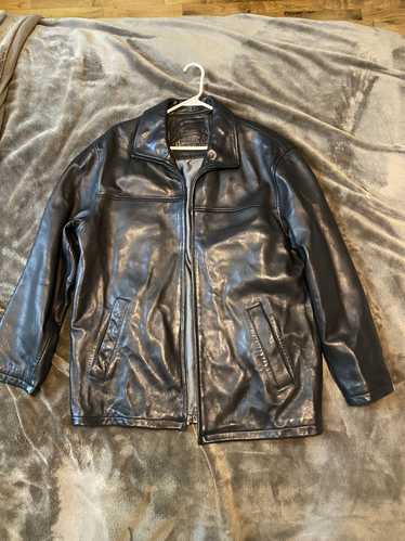 Roundtree & Yorke, Jackets & Coats, Nwot Mens Roundtree Yorke Black Lamb  Skin Leather Jacket