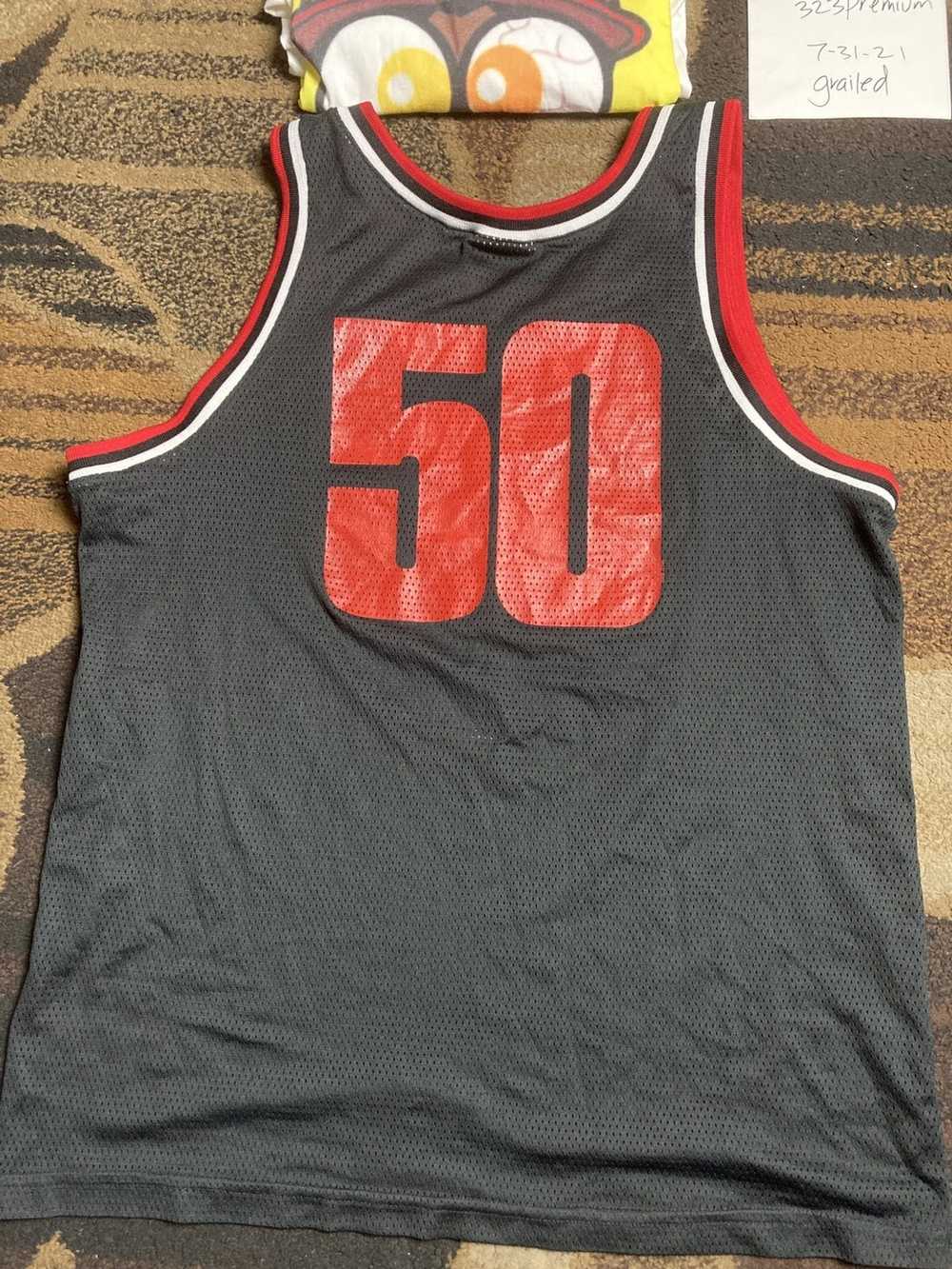 Vintage Vtg 00s 50 cent(g unit) Jersey rap tee - image 4