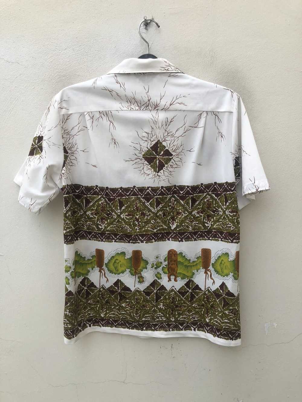 Hawaiian Shirt × Vintage Vintage 70s MALIHINI Tik… - image 12