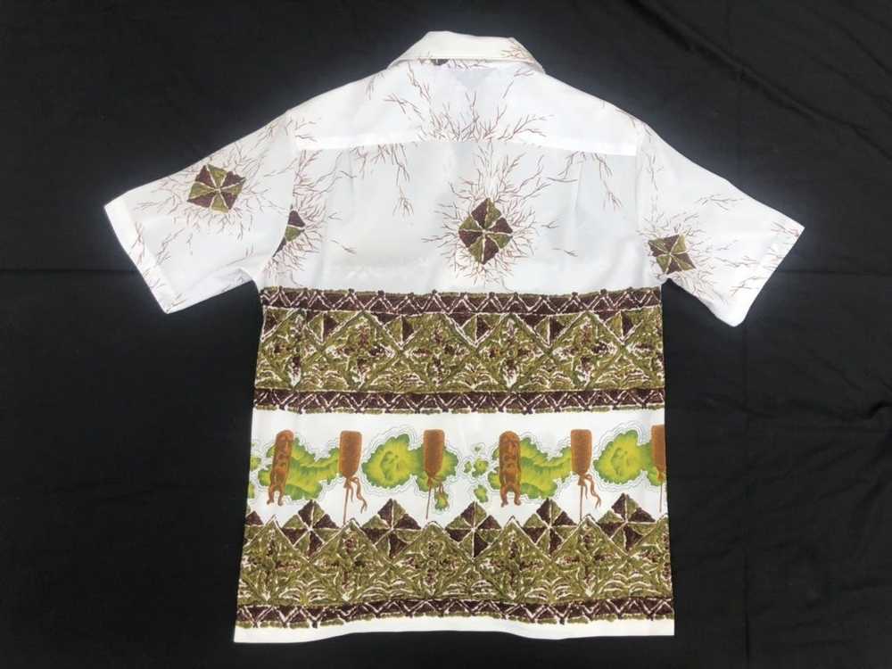 Hawaiian Shirt × Vintage Vintage 70s MALIHINI Tik… - image 2