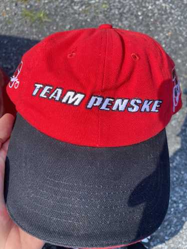 NASCAR Team penske nascar racing strapback hat red