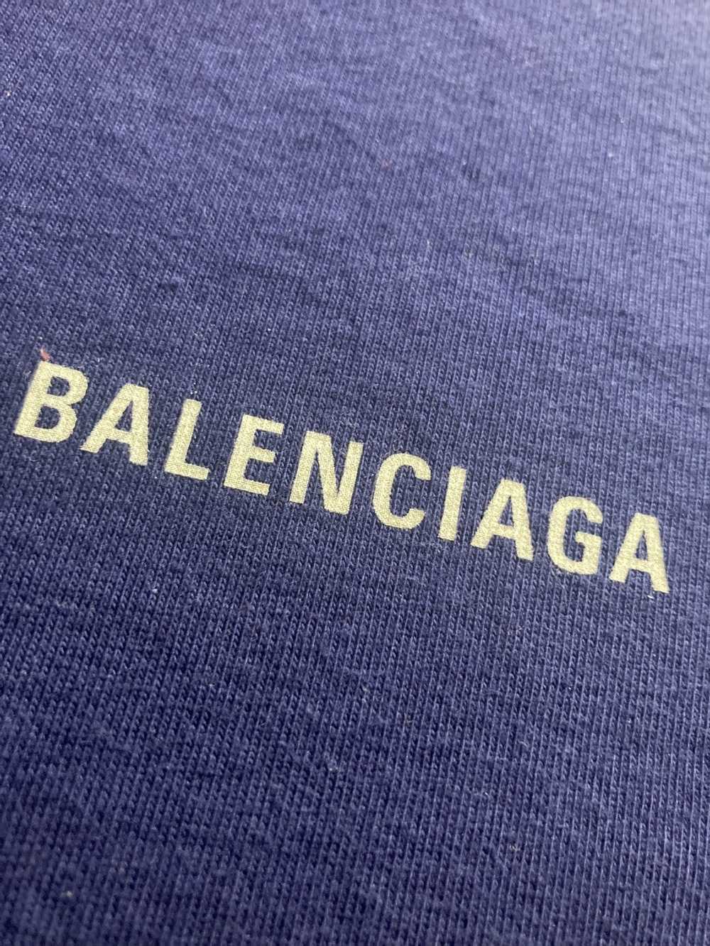 Balenciaga Balenciaga small logo oversized T-shirt - image 6