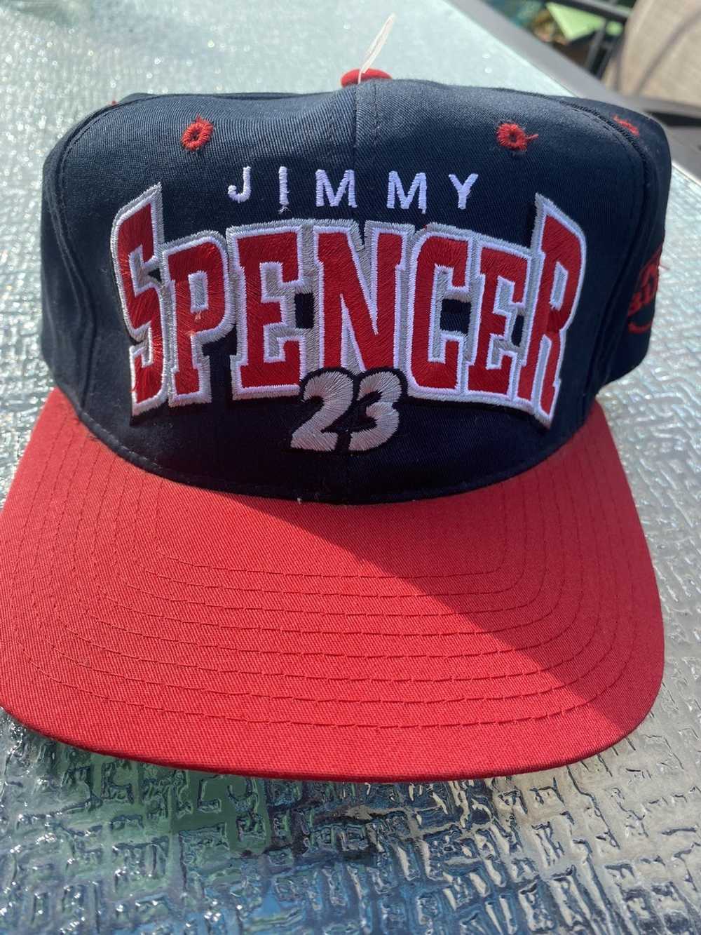 NASCAR Vintage jimmy spencer nascar snapback hat black - Gem