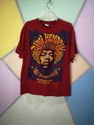 Band Tees × Jimi Hendrix Vintage Jimmy Hendrix Big