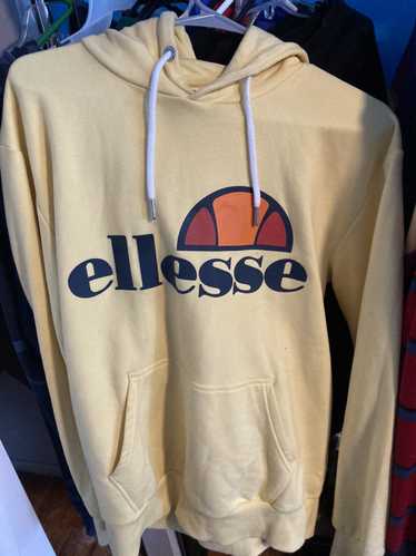 Rare Design Vintage Brand Ellesse Hoodie 1990s 