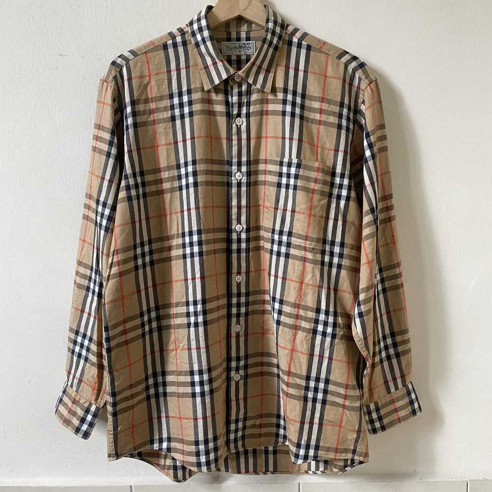 Burberry × Streetwear × Vintage Vintage 90’s Burb… - image 2