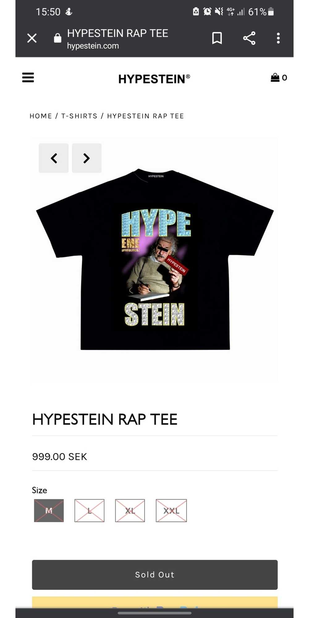 Other Hypestein Rap Tee Vintage - image 3