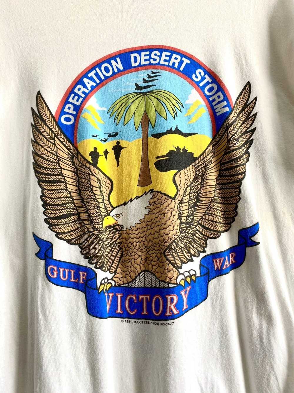 Vintage Vintage 90s Operation Desert Storm Milita… - image 2