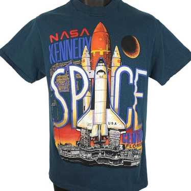 NASA T by - Vintage … XL SPACE SHUTTLE Shirt Gem Size Design