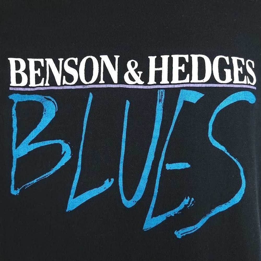 Vintage Benson & Hedges Blues T Shirt Vintage 80s… - image 2