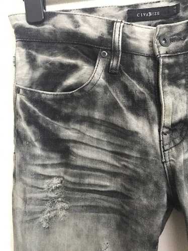 Civarize × distressed denim - Gem