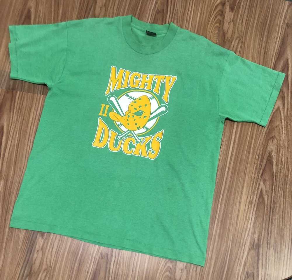 MLB × NHL × Vintage Vintage 90s Mighty Ducks big … - image 1