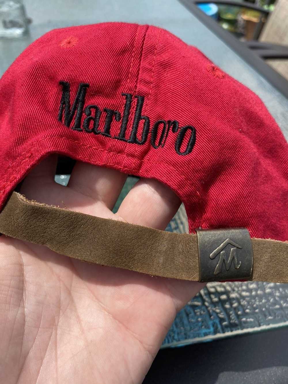 Marlboro Vintage marlboro strapback hat red - image 4