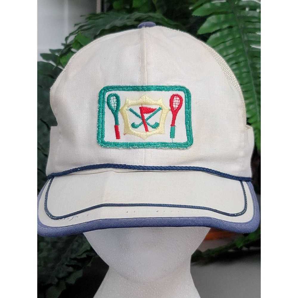 Other Vtg Tennis Filed Hockey Badminton Hat - image 3