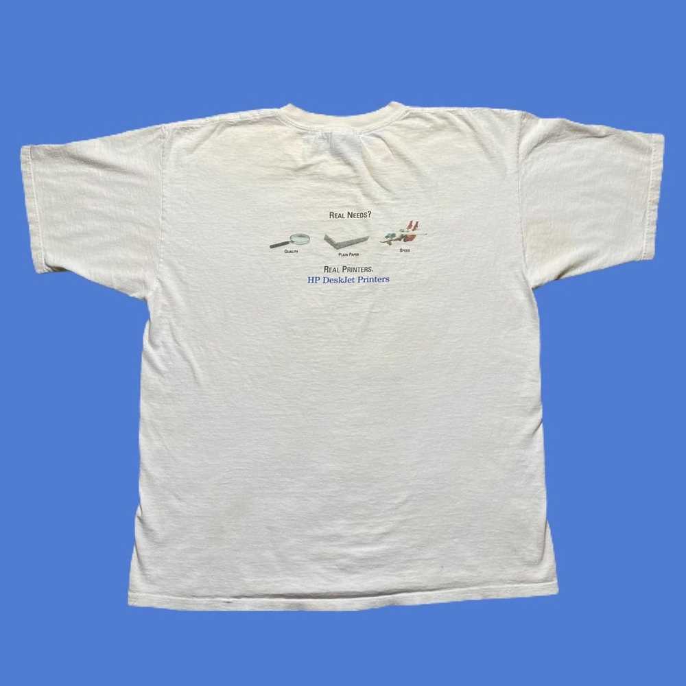 Vintage vintage y2k hp printers tee shirt - image 1