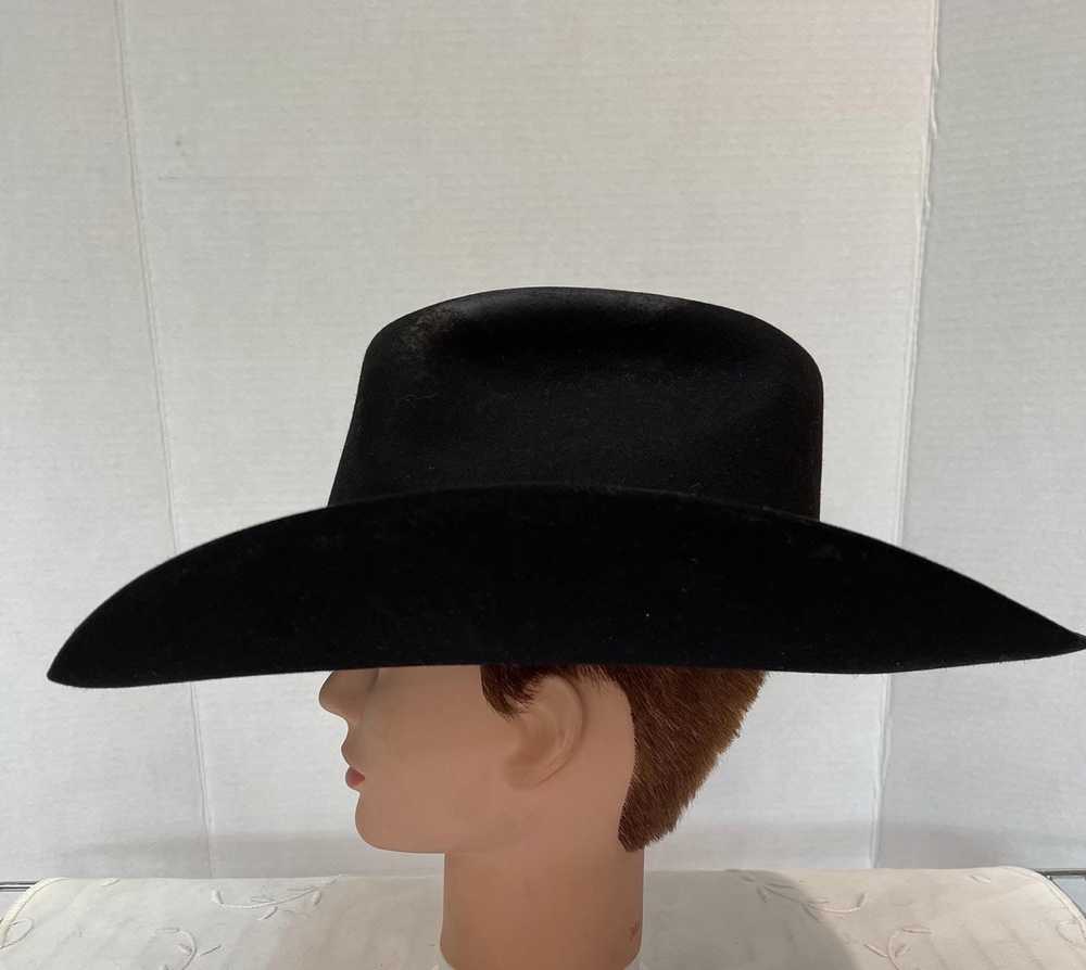 Bailey Bailey’s Men’s 8X Black Felt Fur Cowboy Hat - image 1