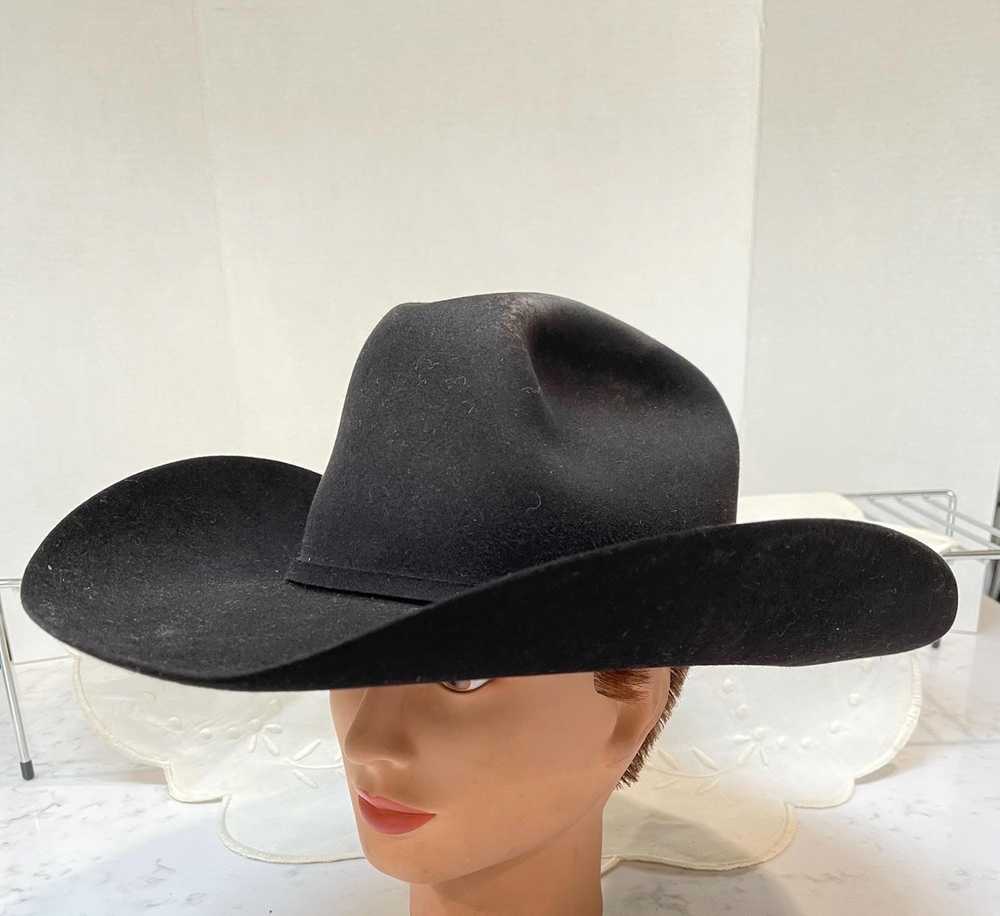 Bailey Bailey’s Men’s 8X Black Felt Fur Cowboy Hat - image 2