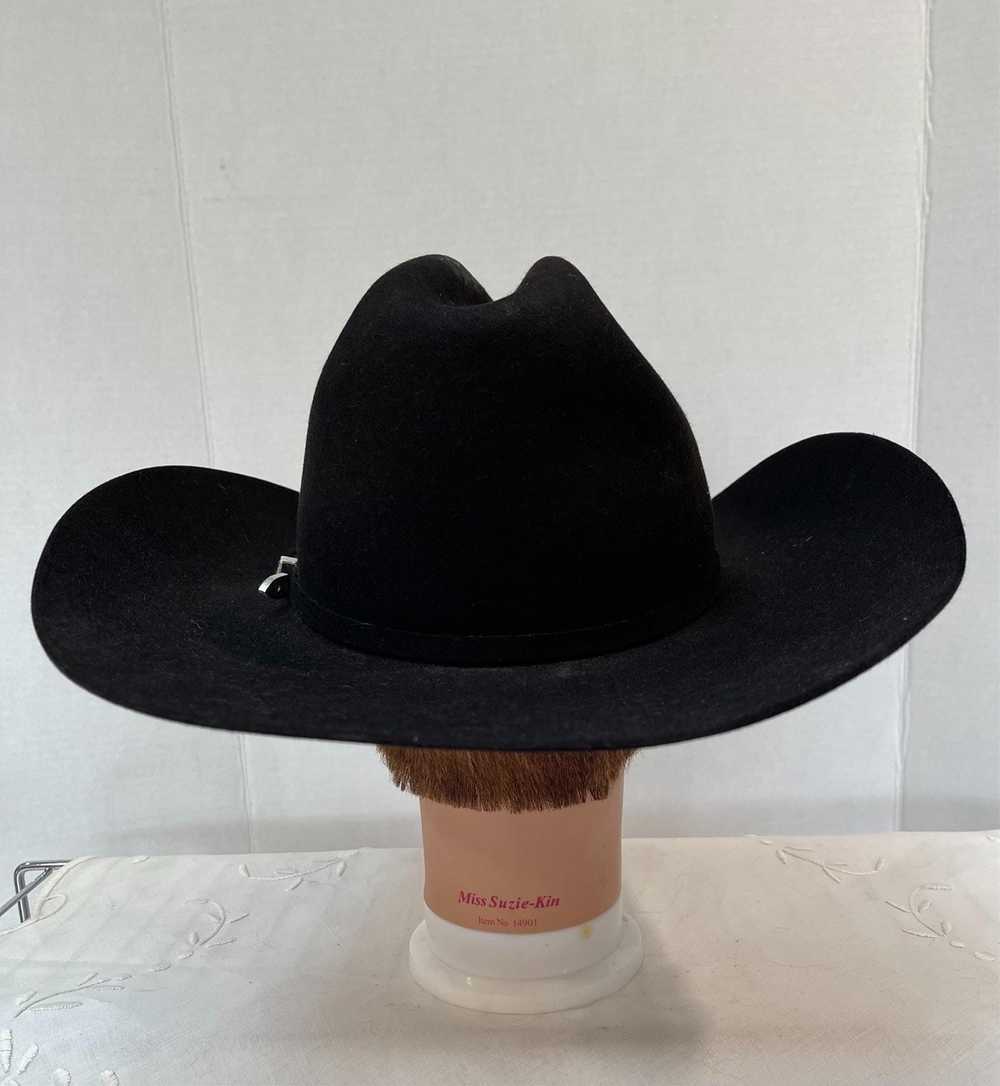 Bailey Bailey’s Men’s 8X Black Felt Fur Cowboy Hat - image 3