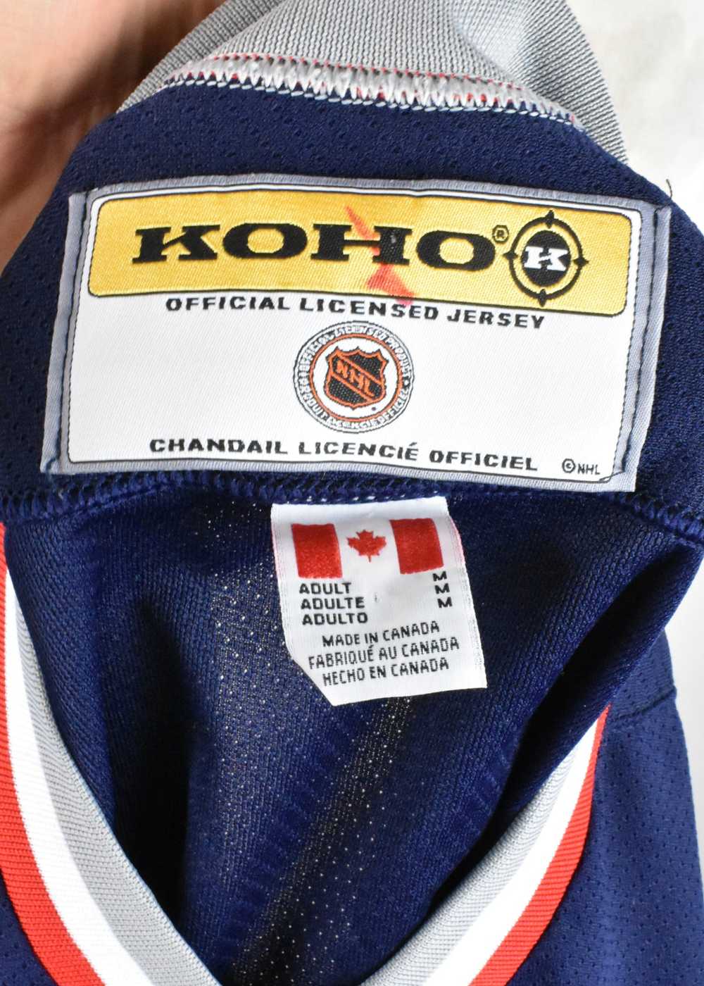 New York Rangers Koho Hockey Jersey, Made in Cana… - image 3